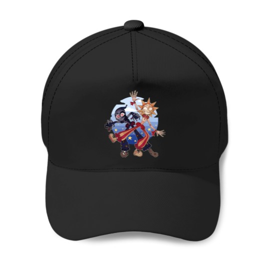 Discover Sundrop And Moondrop Happy Baseball Caps