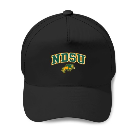Discover North Dakota State Bison Arch Over White Baseball Caps