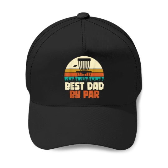 Discover Funny Golfer Dad Gift Fathers Day Retro Disc Gol Baseball Caps