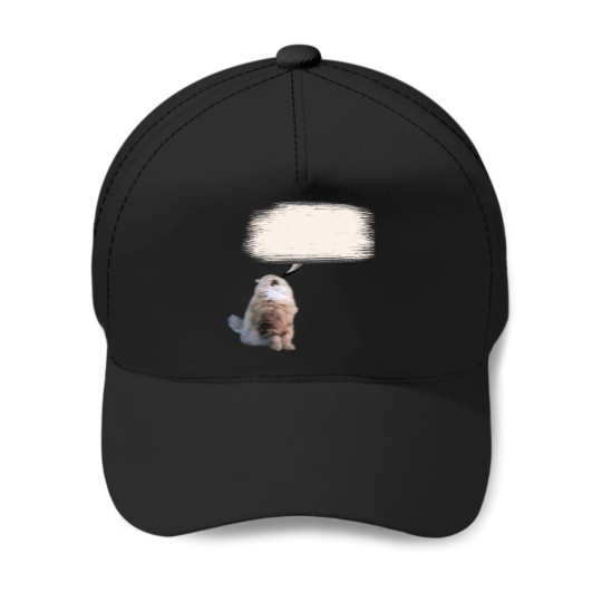 Discover 1282 Smudge Kitty. Label Your Stuff Meooooooow Active T-Shirt Baseball Caps