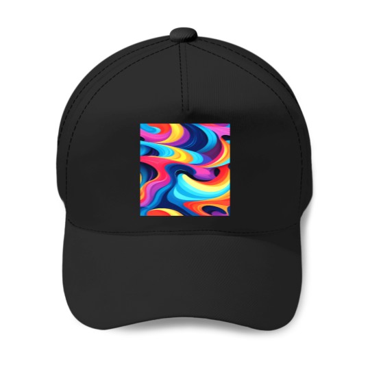 Discover 6276 Swirling Serenity Active T-Shirt Baseball Caps