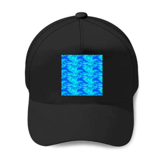 Discover 6296 Tranquil Waves Of The Ocean A-Line Dress Baseball Caps
