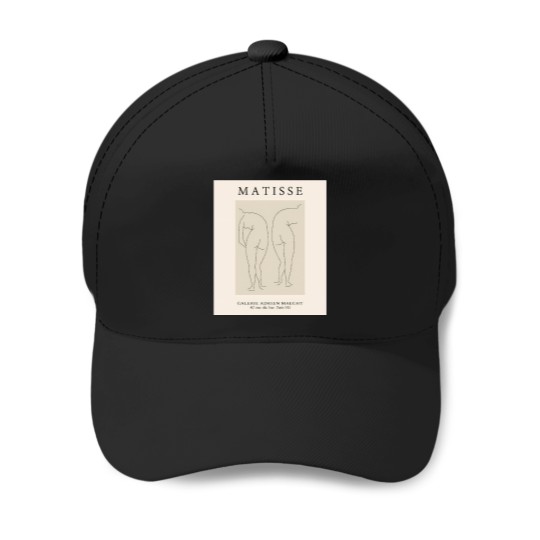 Discover Two Naked Women - Matisse Style - Matisse Line Art Simple minds Baseball Caps