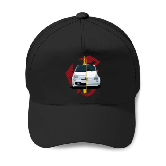 Discover 500 Abarthh.png Baseball Caps