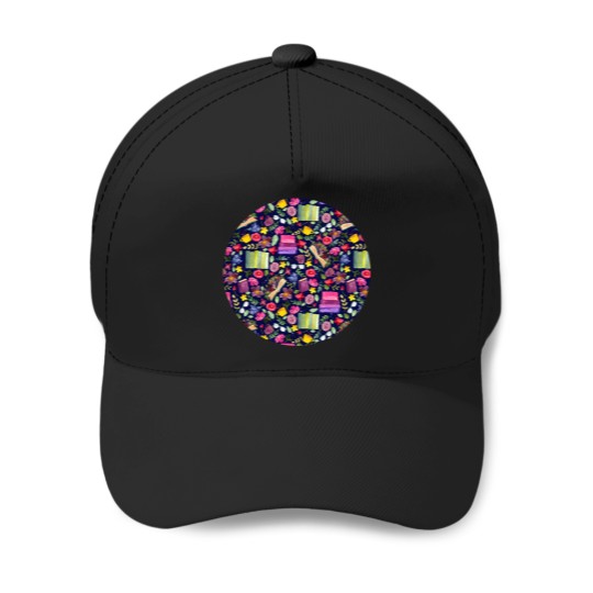 Discover Bookish Illustration Baseball Caps