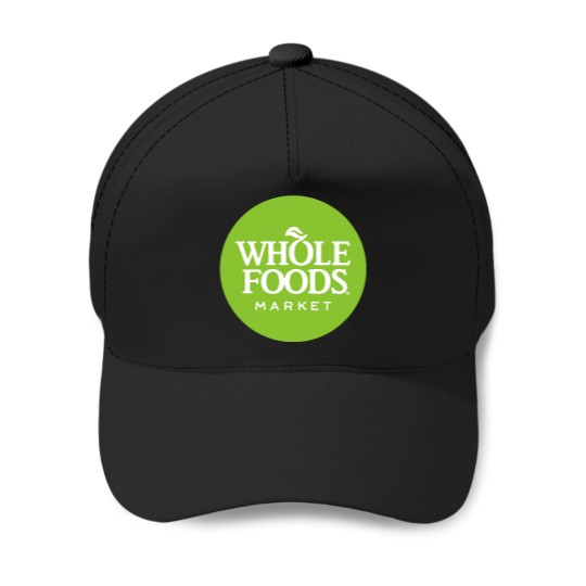 Discover Whole Foods Logo Baseball Caps