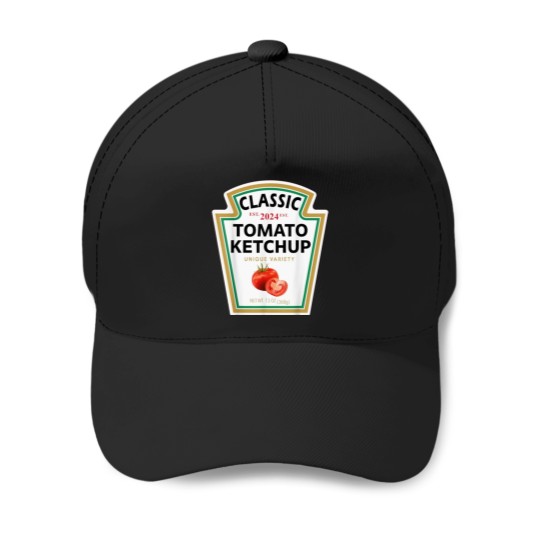 Discover classic tomato ketchup Baseball Caps