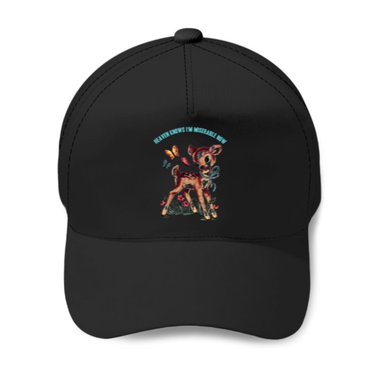 Discover Heaven Knows I'M A Miserable Now (The Smiths) Say No to Sports Baseball Caps