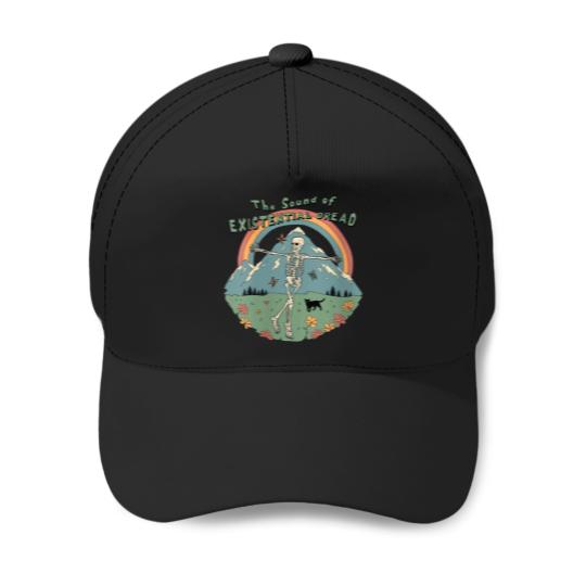 Discover Womens The Sound of Existential Dread Baseball Caps