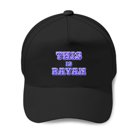 Discover THIS IS RAYAN Baseball Caps