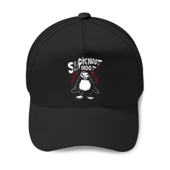 Discover Slipknoot Noot Penguin Death Metal Goth Hard Rock Mazzy Stars final poster Poster Baseball Caps