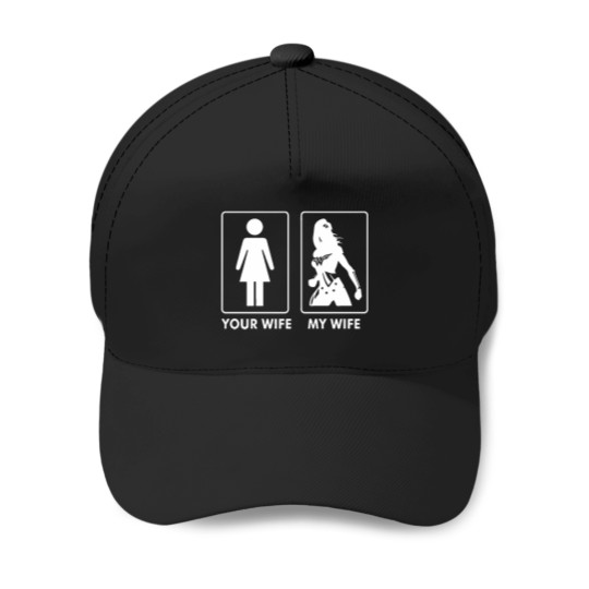 Discover Your wifemy wife Baseball Caps