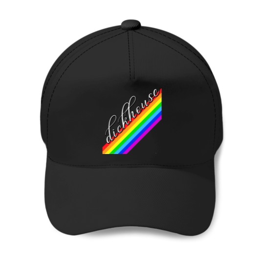 Discover DickhouseDickhouse ProductionsChalk Paintsliding Rainbow Who Deyyyyyyyyy Baseball Caps