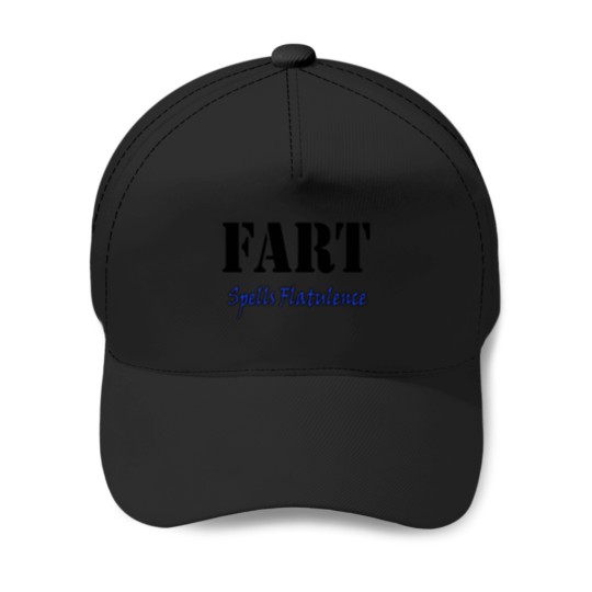 Discover Fart spells flatulence Baseball Caps