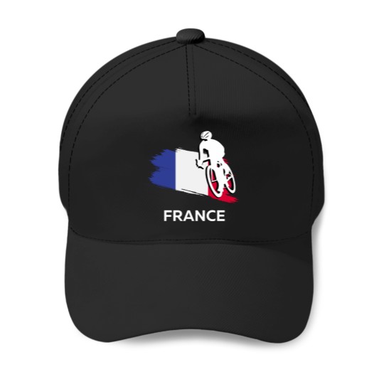 Discover France cycling Classic.png Baseball Caps