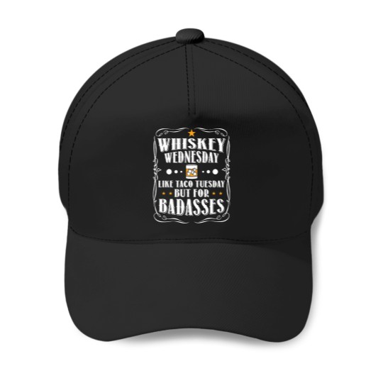 Discover Whiskey Wednesday Oversized Baseball Caps