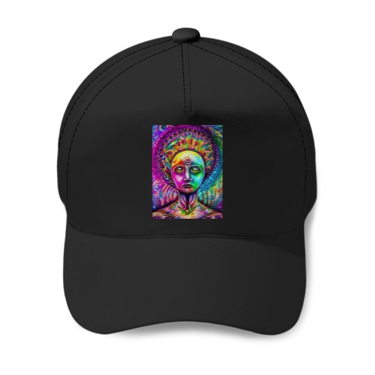 Discover Witch Art design Graphic Baseball Caps