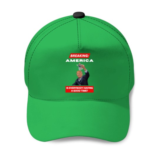 Discover BREAKING AMERICA Anti-Trump Tariffs HANDS OFF 2025 Protest Baseball Caps