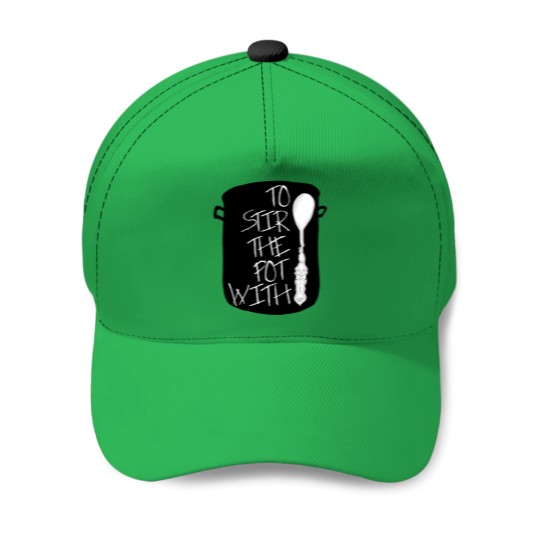 Discover Pot Stirrer Black Baseball Caps