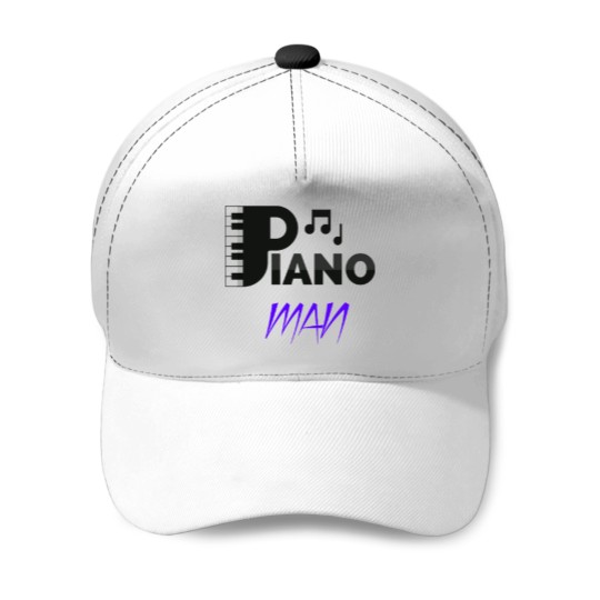 Discover Piano Man Baseball Caps
