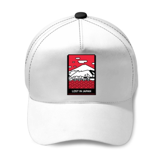 Discover Lost in Japan Baseball Caps