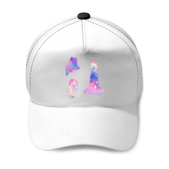 Discover rainbows States of Maine  Pack Baseball Caps