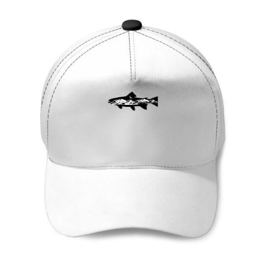 Discover mountains Trout -3 Baseball Caps