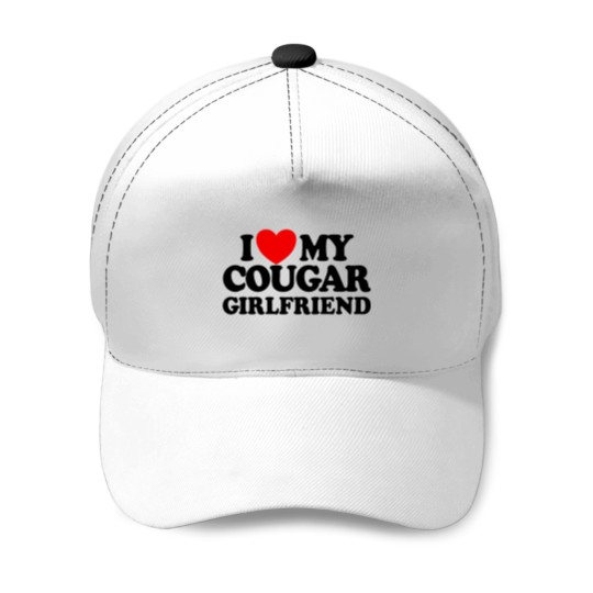 Discover I loves My Cougar Girlfriend Gear Baseball Caps