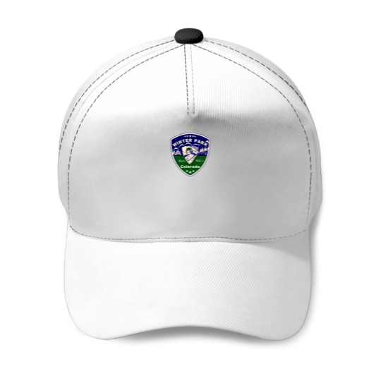 Discover Winter parks Colorado Skiing skis mountainss Skier Baseball Caps