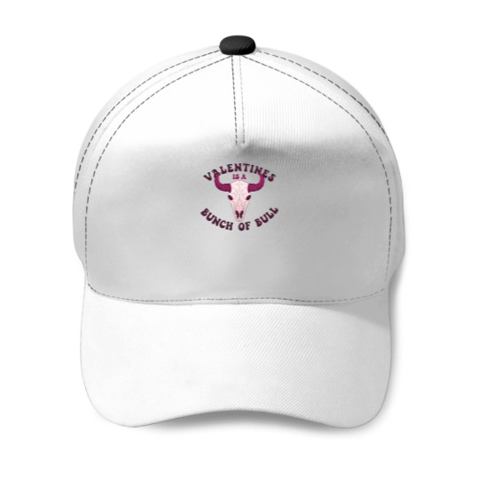 Discover Anti-Valentines Day Premium Baseball Caps