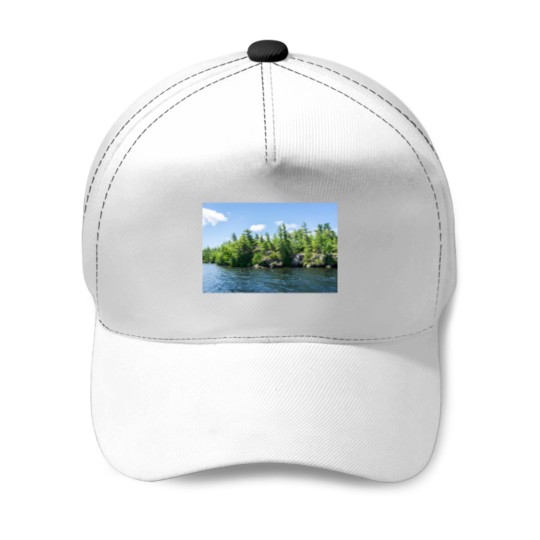 Discover Sunshiny Day Sail Up Norths - Georgian bays Canadian Landscapes Baseball Caps