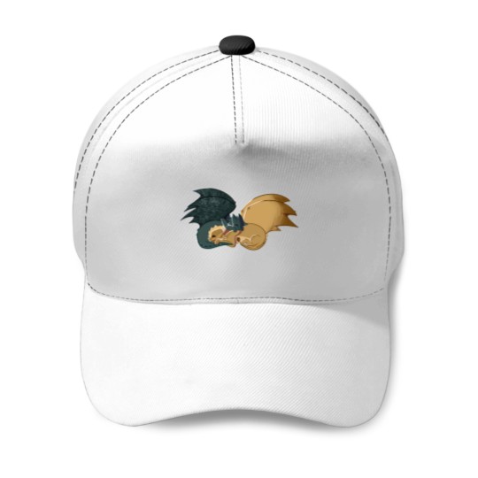 Discover dragons Cuddles Baseball Caps