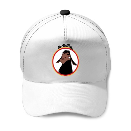 Discover Kuzco NO TOUCHY Baseball Caps