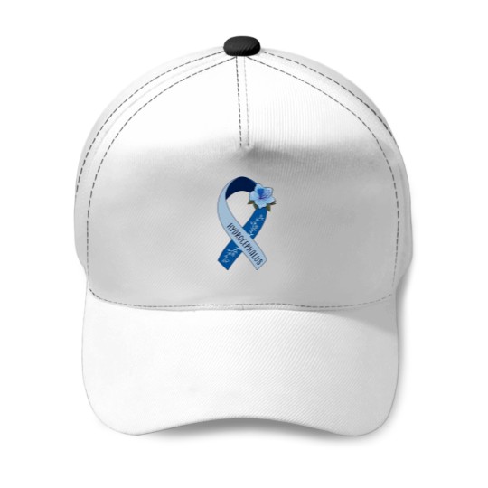 Discover Hydrocephalus Awareness - Hydrocephalus Ribbon Baseball Caps