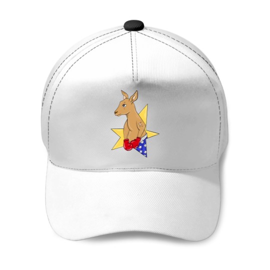 Discover Boxer Kangaroo Baseball Caps