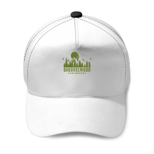 Discover Sherrelwood Colorado mountains Souvenir Baseball Caps