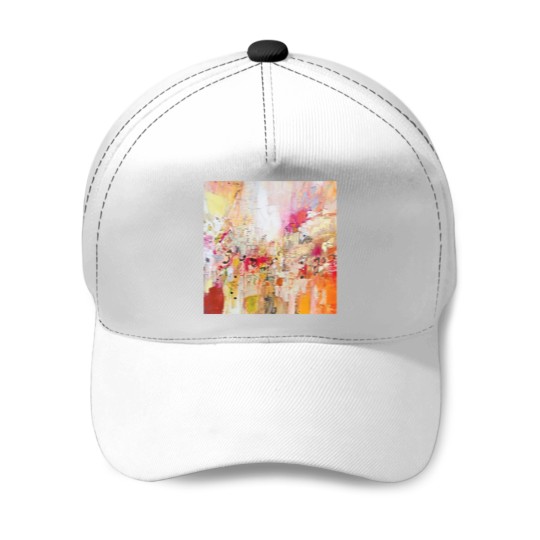 Discover Red White Gold Baseball Caps