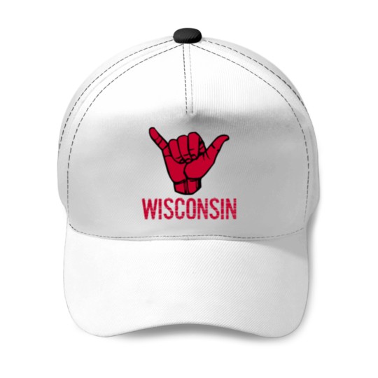 Discover university of wisconsin Baseball Caps