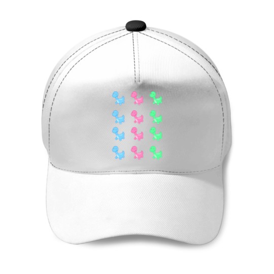 Discover Cute Dinosaur Set Baseball Caps