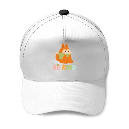 Discover be kind - mrs foxs Baseball Caps