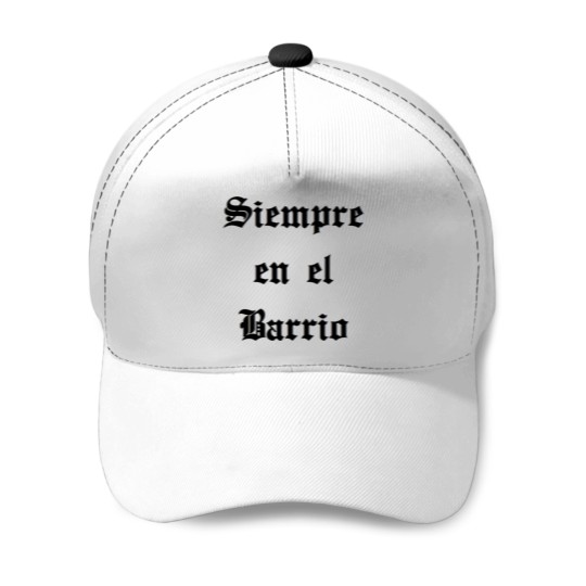 Discover Siempre en el Barrio Baseball Caps