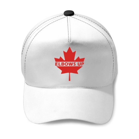Discover Elbows Up Canada - defiants Red Maple Leaf - Anti-Tariff Prides - Canadian Resilience Baseball Caps