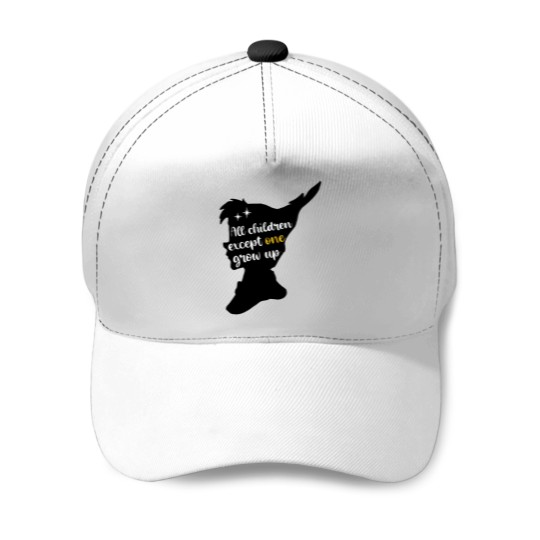 Discover Peter Pans Quote Baseball Caps