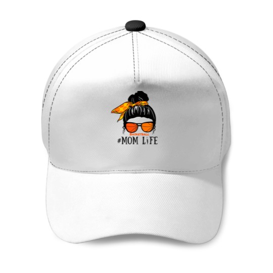 Discover Messy Bun Basketball Momlife Baseball Caps