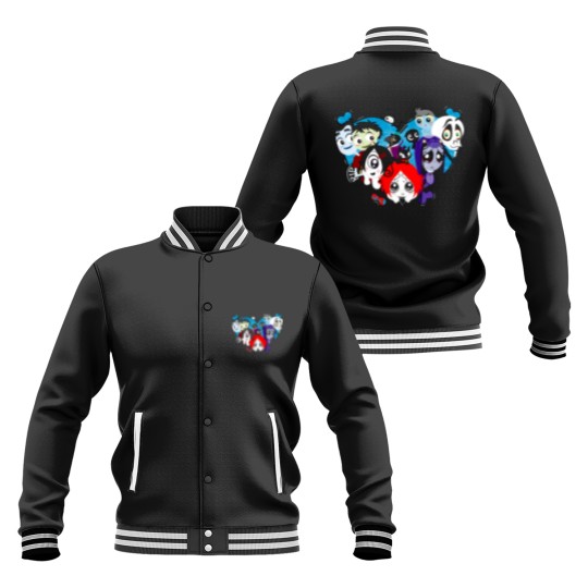 Discover Ruby Gloom heart Baseball Jackets