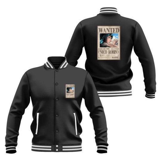 Discover WANTED NICO ROBIN Baseball Jackets