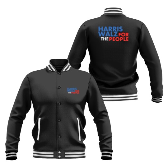 Discover Harris Walz For The People, Harris Walz , Harris Walz Baseball Jackets