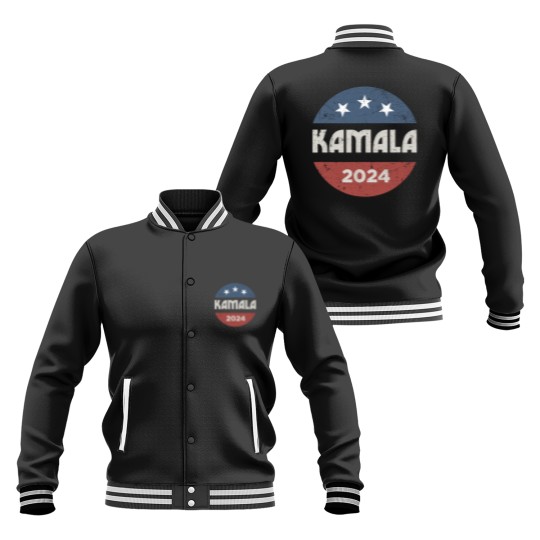 Discover Kamala Harris 2024 For President Campaign Baseball Jackets