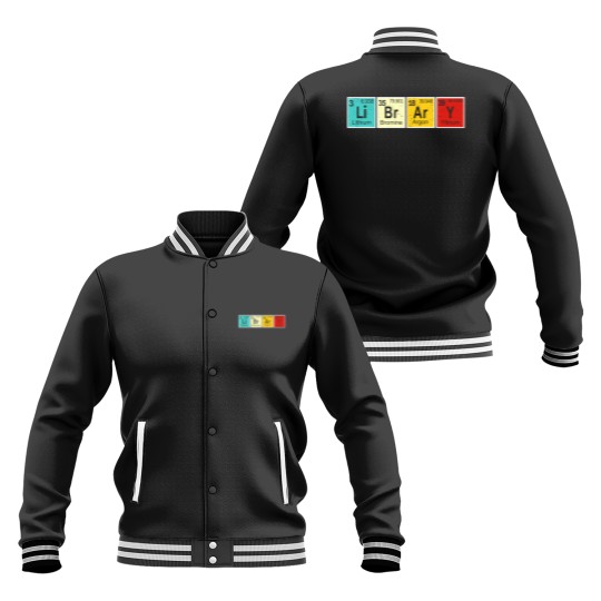 Discover Library Periodic Table Library Reading Book Worms Baseball Jackets