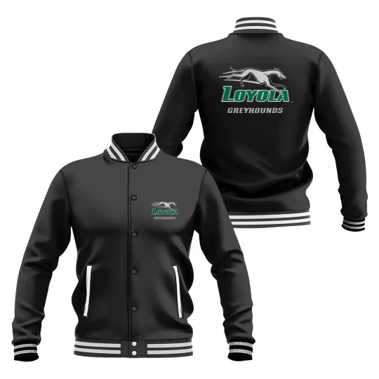 Discover loyola maryland greyhounds icon officially licensed pullover Baseball Jackets